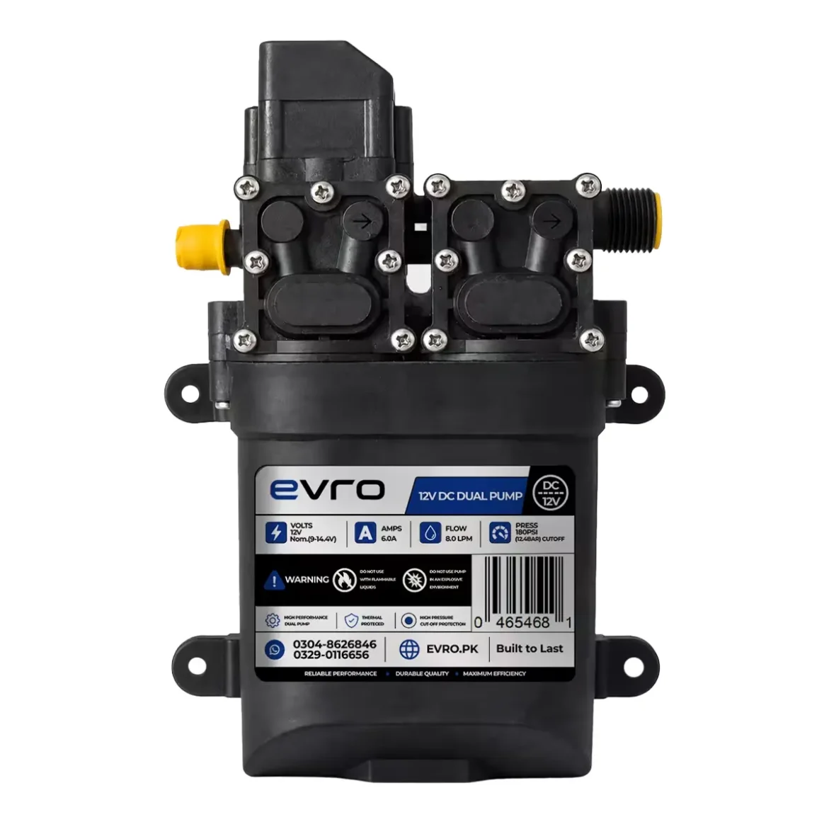 12V DC High Pressure Water Pumps in Pakistan
